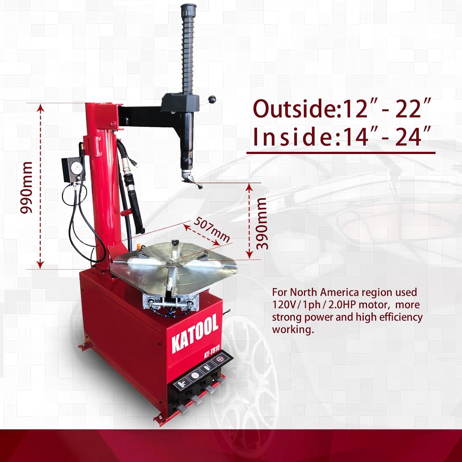 2 0  swing arm tire changer machine wheel changer tire tools wheel   Product details 2
