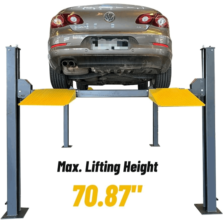 kt 4h850 four post lift car truck parking hoist with casters 8500lbs lifting capacity Product details 4