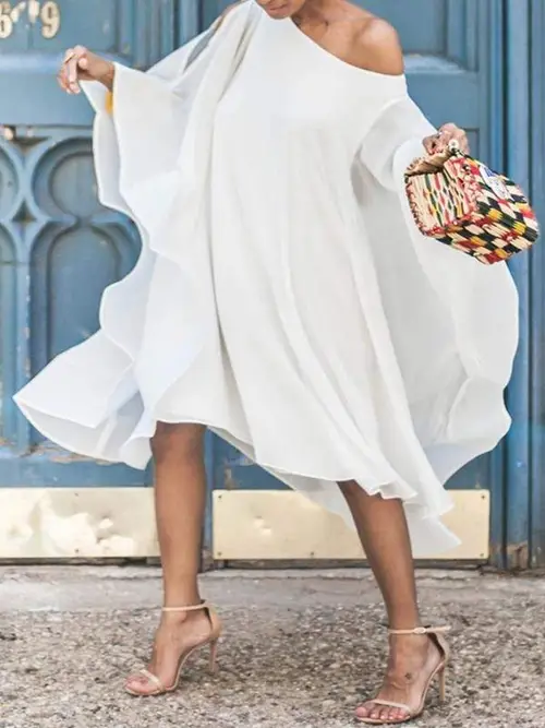 summer dress comfortable flowy tunic style