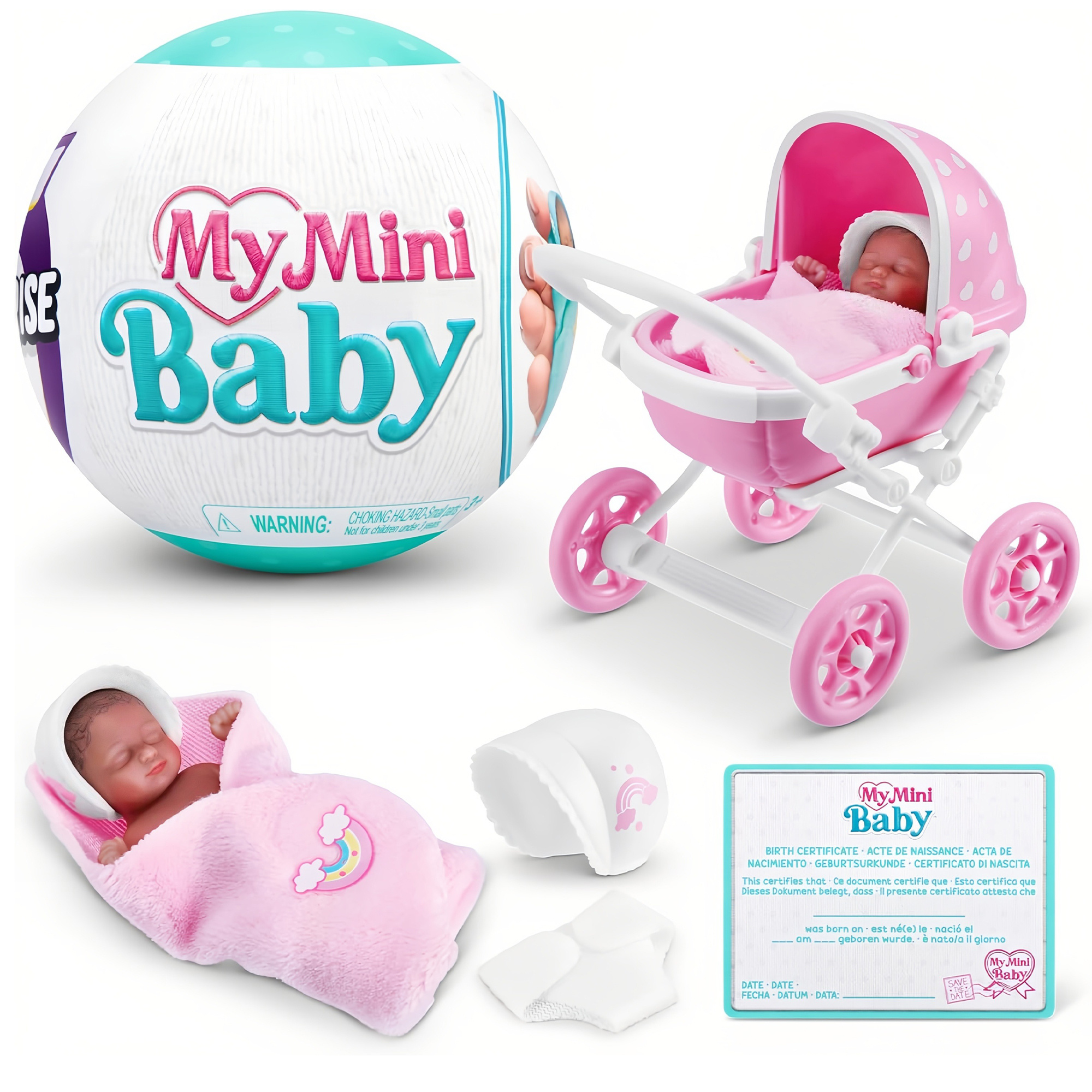 ZURU 5 Surprise My Mini Series 1, Collectible Mystery Capsule, Toy for Girls, Realistic Miniature Toys, Playset and Accessories, Toys for Kids, Cheap Girl Stuff, Weird Toys Fidget Toys, Teens, Baby Girl Toys Gifts