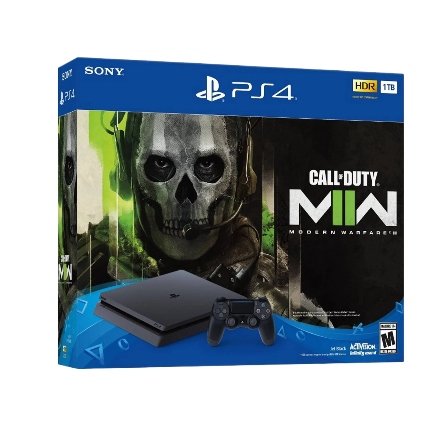 Sony PlayStation 4 Slim Call of Duty Modern Warfare II Bundle 1TB PS4 Gaming Console