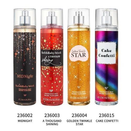 5 model 236ml floral season body spray perfume for women long lasting floral and fruity fragrance bottle packaging
