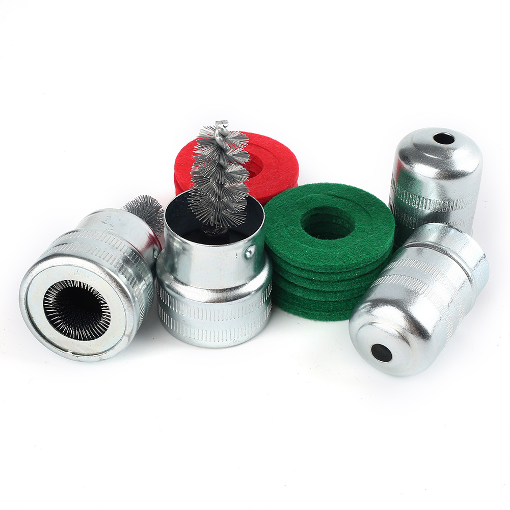 TEMU 2pcs Battery Terminal Cleaners, 12pcs Battery Terminal Anti-corrosion Fiber Washers