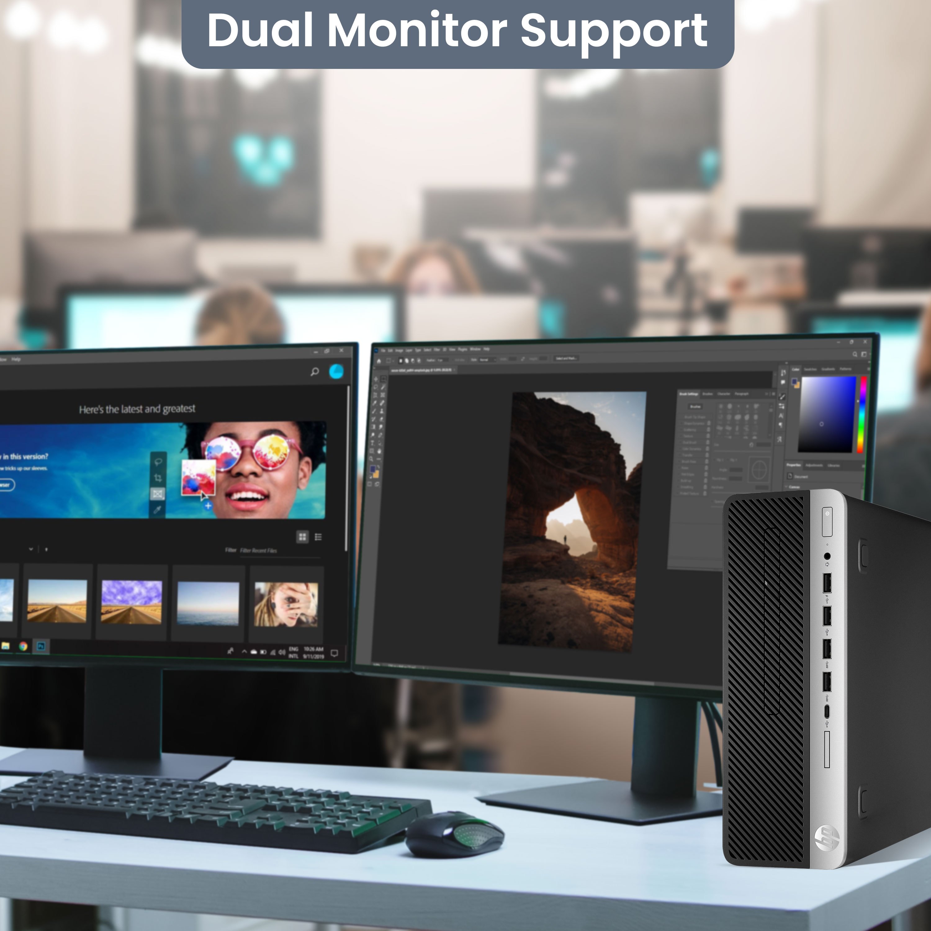 800 g4 desktop computer pc   core i7 8700 8th gen   core processor 32gb ddr4   1tb ssd wifi wired keyboard mouse   pro   Product details 1