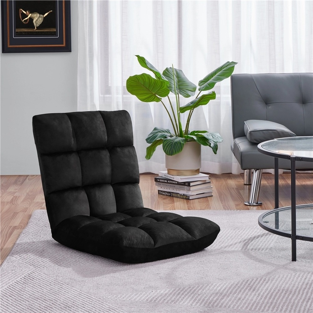 Gaming Chair Loungie Floor Chair Lazy Sleeper Recliner Floor