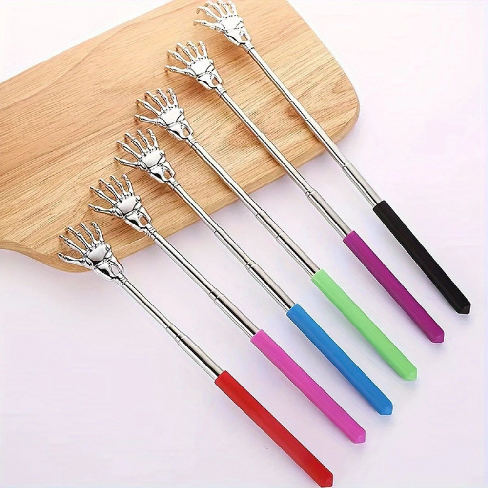 5 piece extendable stainless   scratcher set skeleton   for effortless     Product details 3