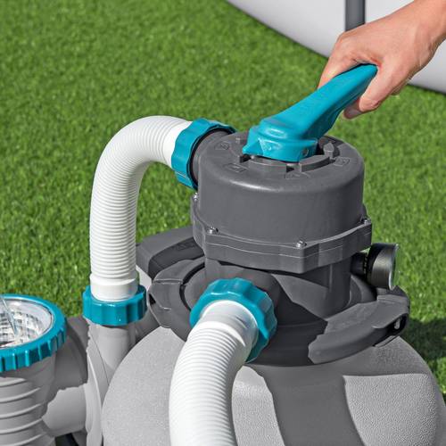 2 200 gallon sand filter pump for 300 to 11 200 gallon above ground outdoor swimming pools with clean water dispenser