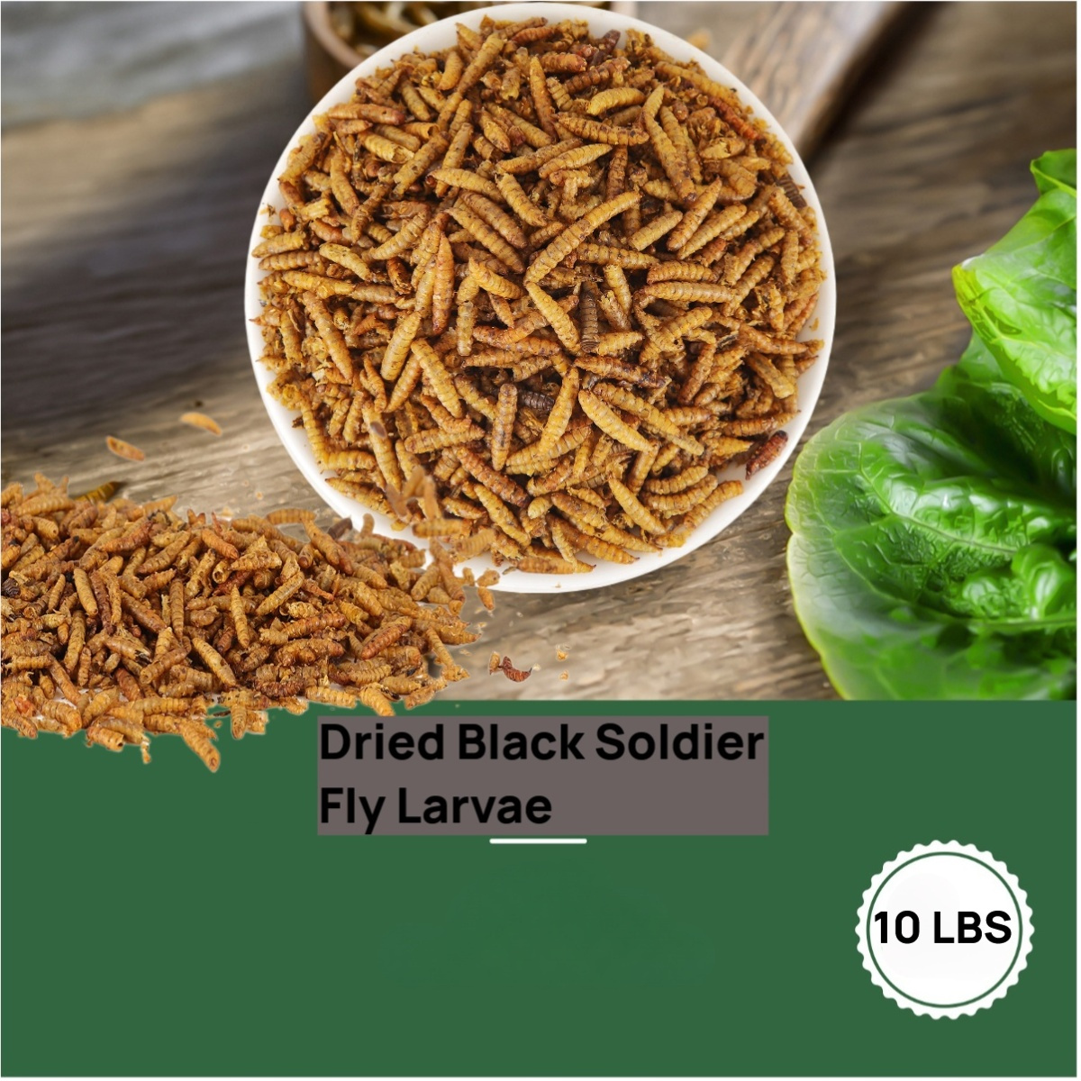 TEMU Dried Fly Chicken Treats High Protein Dried Feed For Chickens Ducks Treats Daily Feed
