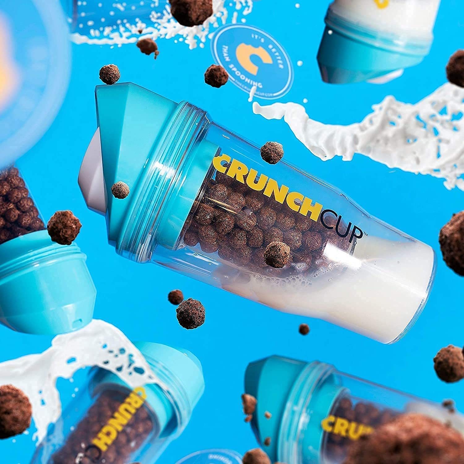TEMU Cup Cereal Tumbler - Single Pack (assorted Colors)
