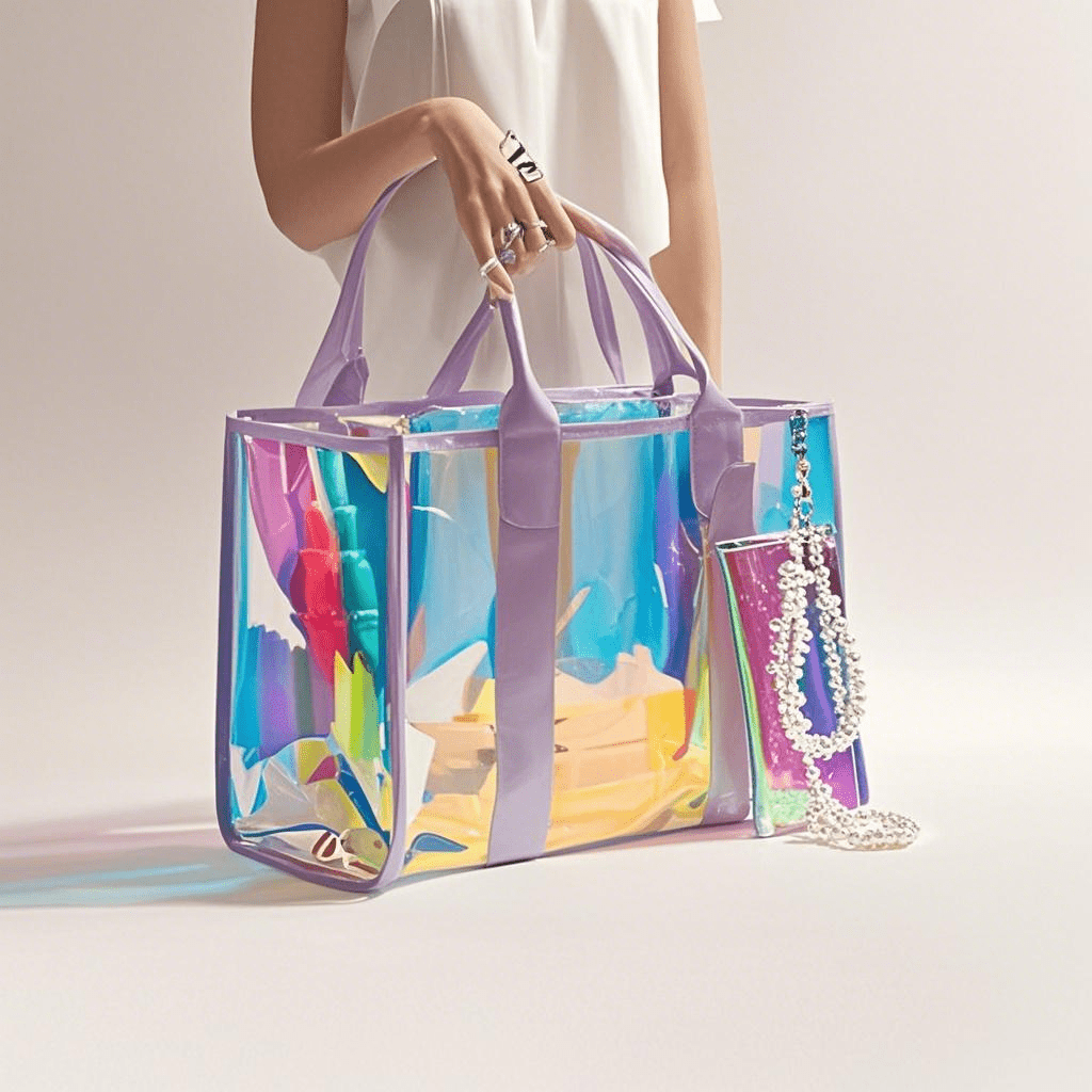 TEMU High Quality Pu Sports And Beach Tote Bag With Shoulder Strap-suitable For Gym, Beach, Outdoor Activities & Trave__direct For Quality Issues