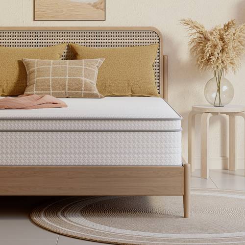 6 8 10 12 14 inch memory foam hybrid mattress with pocket springs twin xl full queen king sizes in a firm mattresses for support fiberglass free