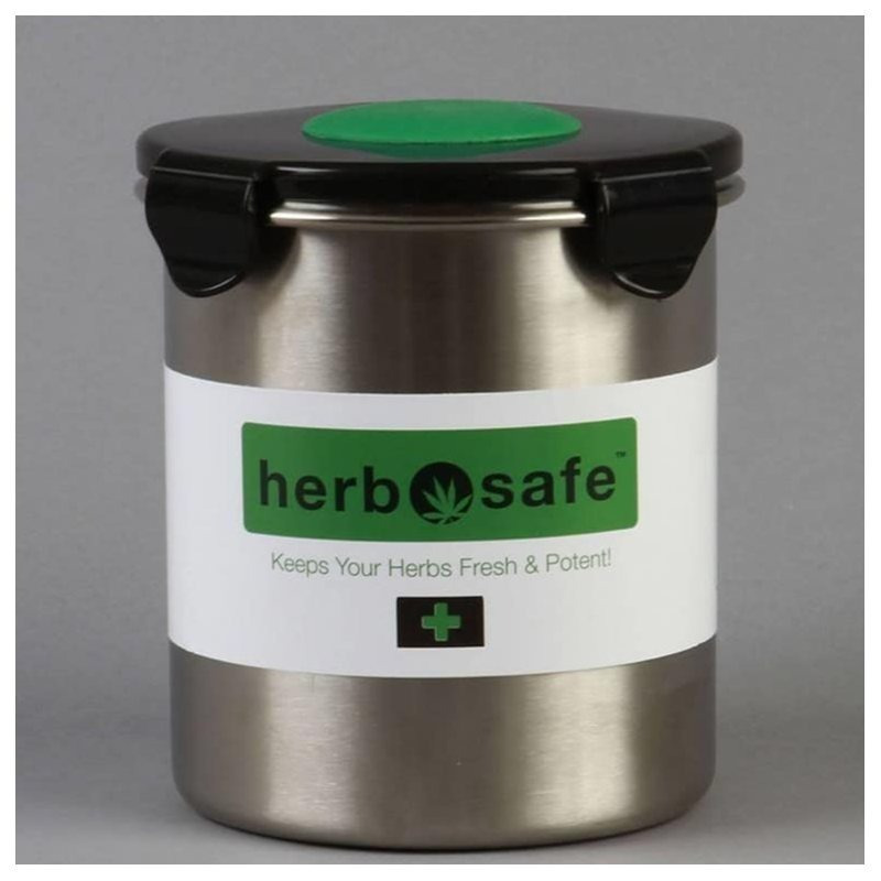Airtight Humidity Control Herb Guard 3-Pack Smell Proof Jars With ...