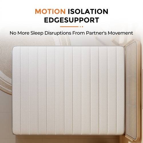 6 8 10 12 14 inch memory foam hybrid mattress with pocket springs twin xl full queen king sizes in a firm mattresses for support fiberglass free