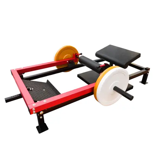 hip thrust machine plate loaded glute bridge machine glute workout machine with adjustable pad 820lbs heavy duty butt exercise equipment for muscle building and butt shaping