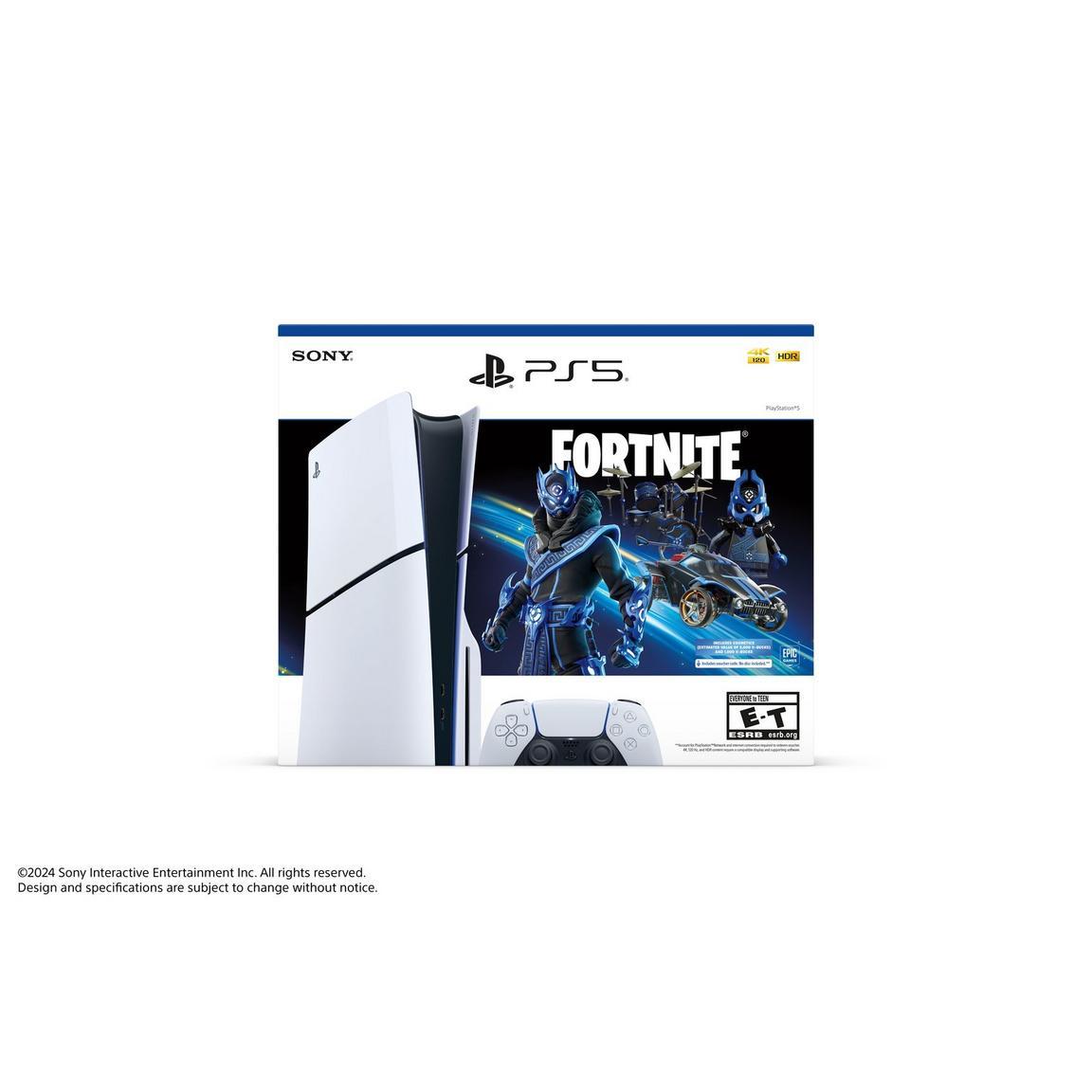 PlayStation 5 Console - Fortnite Cobalt Star Disc Edition
