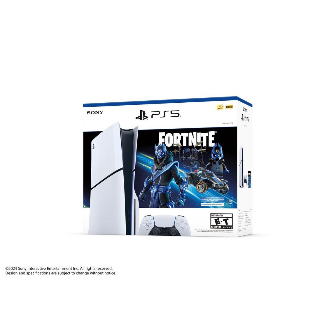 PlayStation 5 Console - Fortnite Cobalt Star Disc Edition