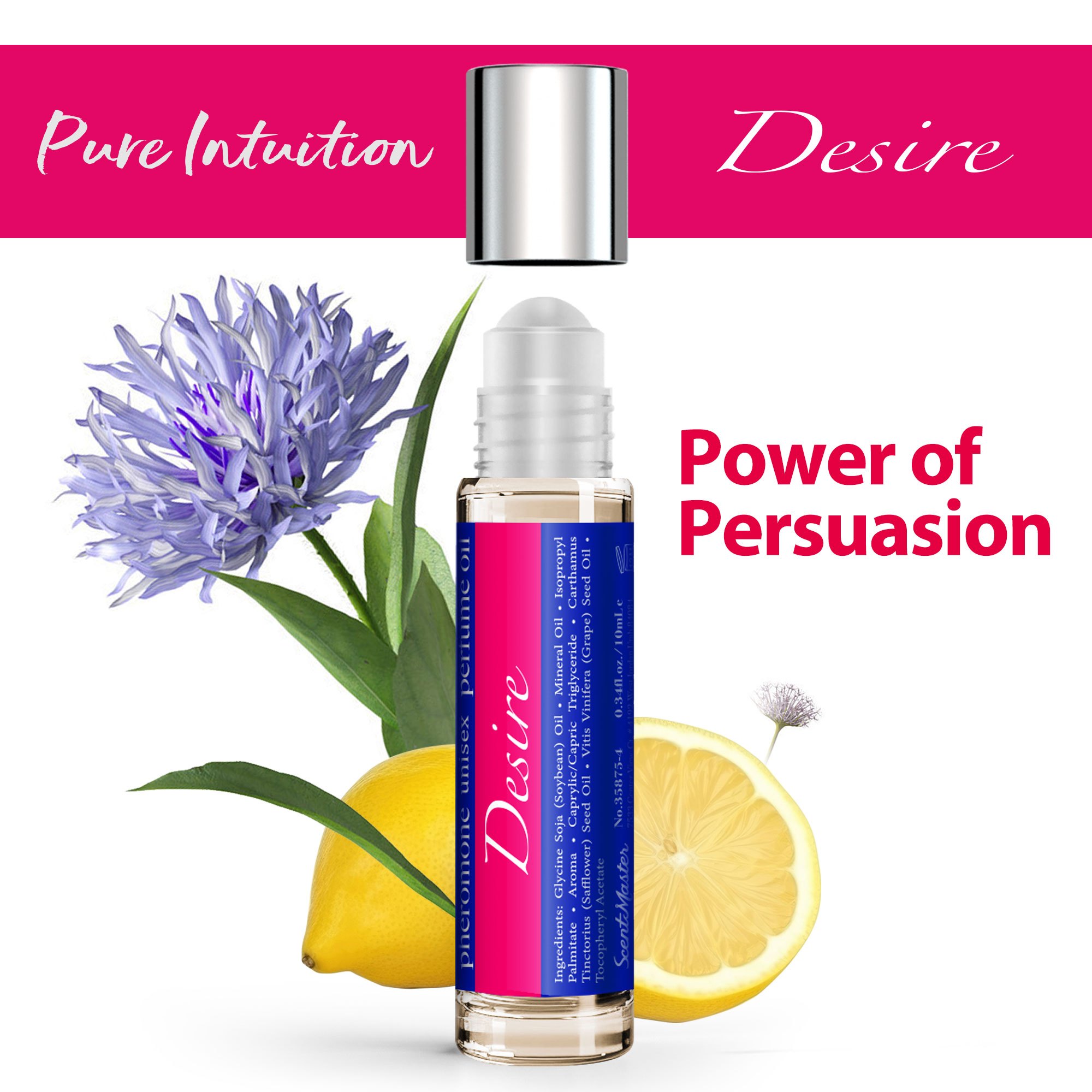 TEMU Original Perfume Oil 0.34fl.oz (10ml ) Unisex Cologne For Men And Women - Desire