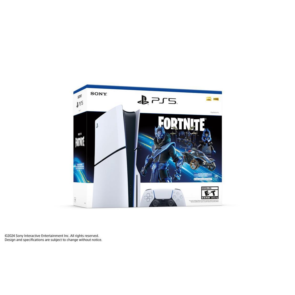 PlayStation 5 Console - Fortnite Cobalt Star Disc Edition