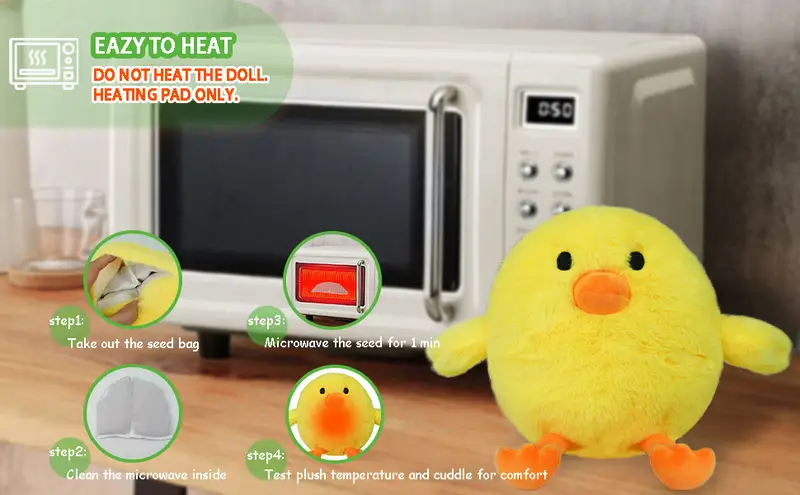 microwave heating pad adorable back neck shoulder leg reusable heat pack hot pack polyester and ceramic beads Product details 6