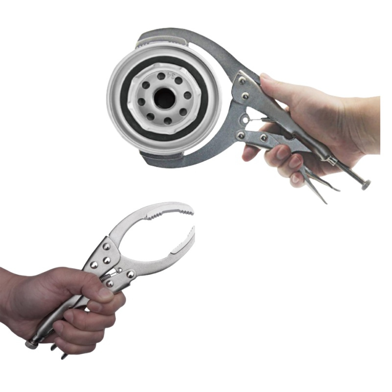 TEMU Universal Stainless Steel Oil Filter Wrench - Filter Removal Tool For Car, Truck, Motorcycle Maintenance