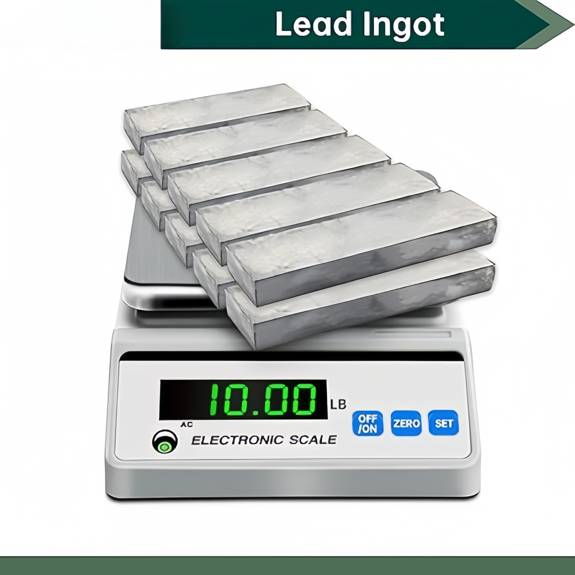 TEMU Lead (99.9% Pure) For Casting Of Fishing Sinkers And Weights (1lb-10lb)