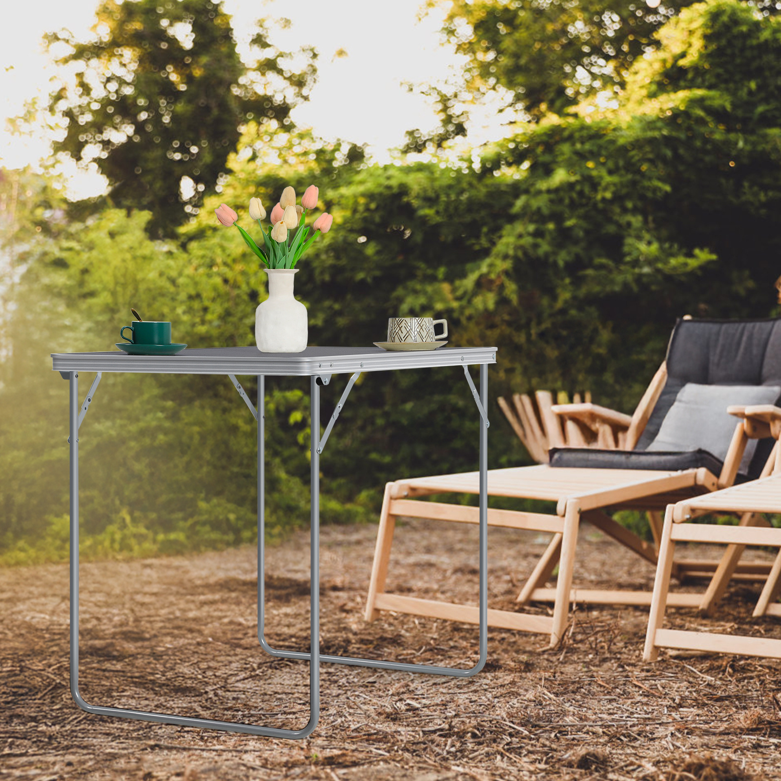 clearance folding table, camping folding a table easy to