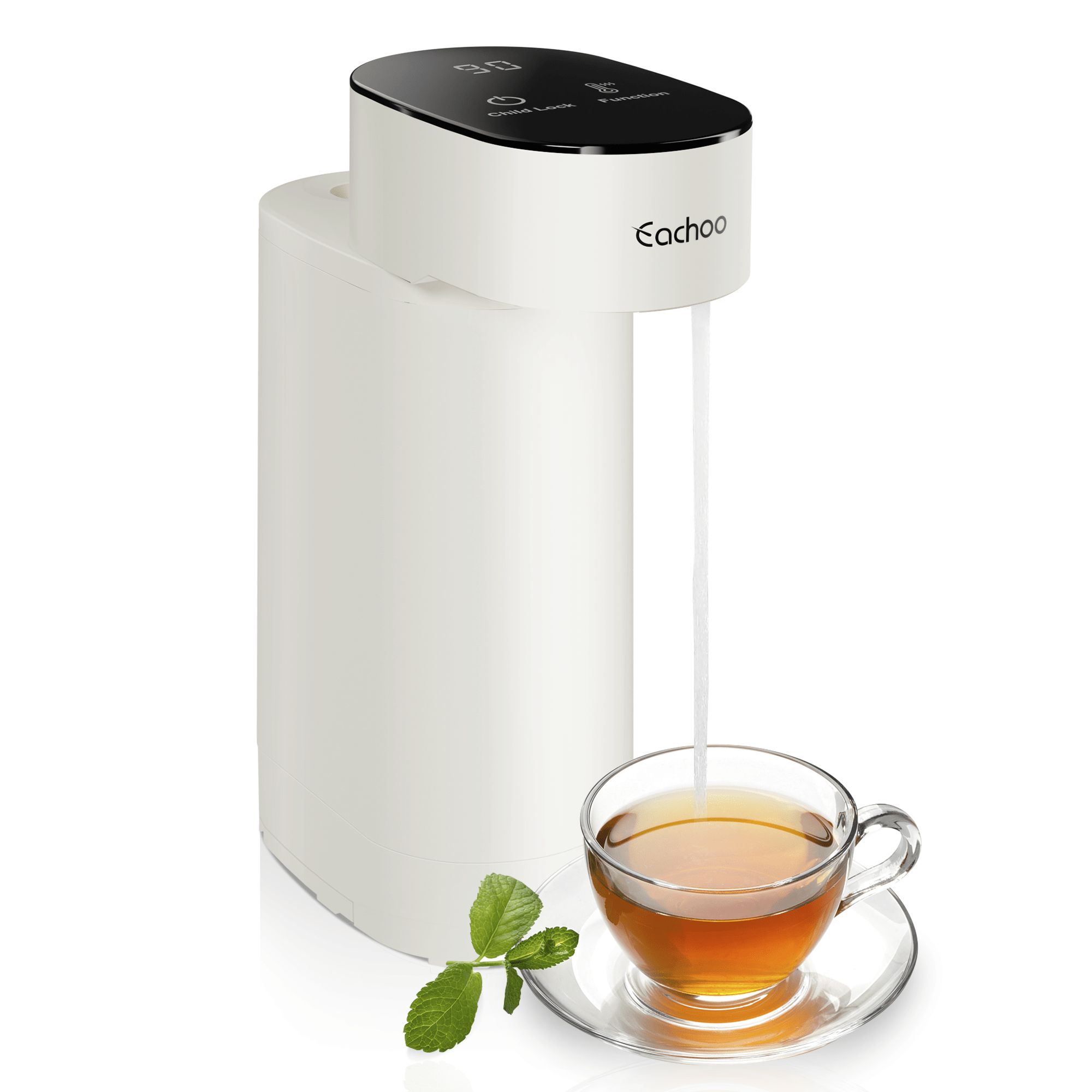 instant hot water dispenser boiling 5 temp adjustable 110 f 212 f child lock compact desktop water heater for home office compatible with bottled 5 gallon jugs fast safe hot water details 0