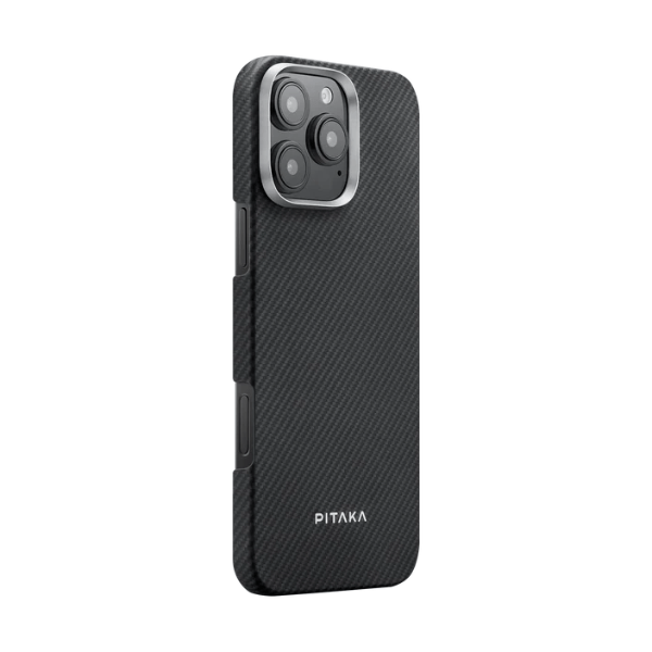PITAKA CASE FOR IPHONE 16 PRO MAX MAGEZ 600D-BLACK/GREY
