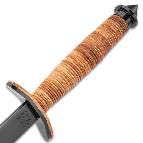 v 42 440 leather replica us wwii fixed knife 429