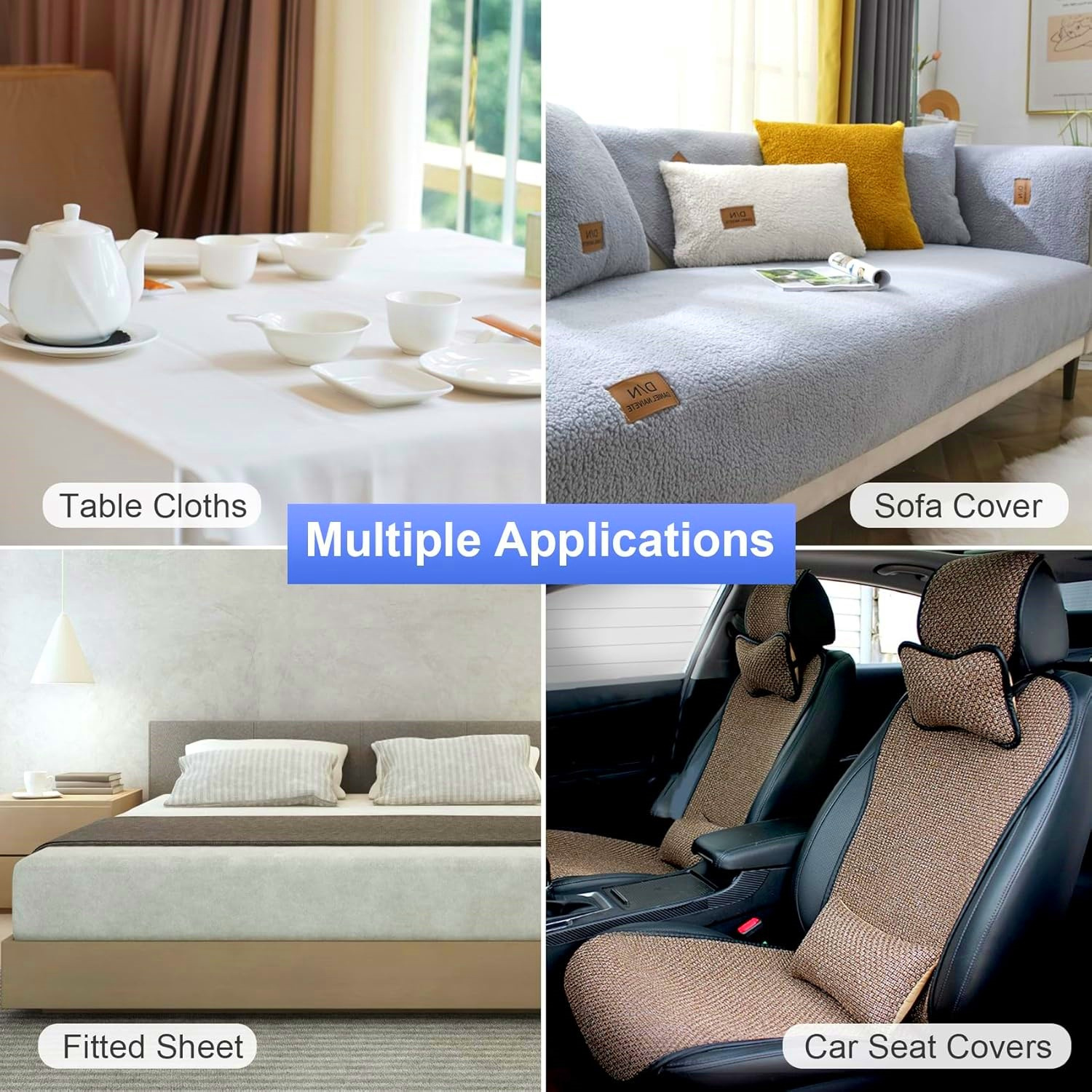 6个装床单固定带，适用于全尺寸床的安全床单固定带，可调节床单夹，完美固定床单角落，提升您的睡眠体验（黑色） 商品详情 6