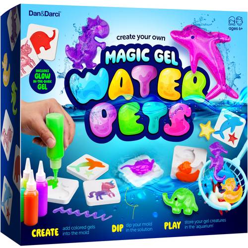 dan water gel kit for kids easter craft for elf toy kits pets diy maker set make your own squishies toys crafts for boys girls ages 6 12