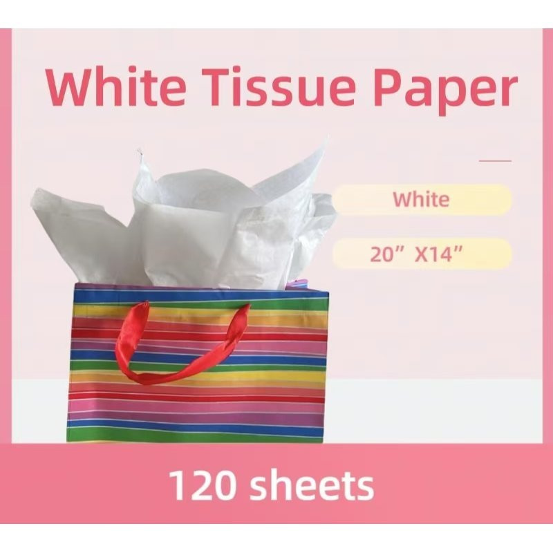 TEMU 240 Sheets, , Premium Gift Tissue Paper Set -acid-free For Birthdays, Holidays, And 20"*14", Valentine, Diy Easter