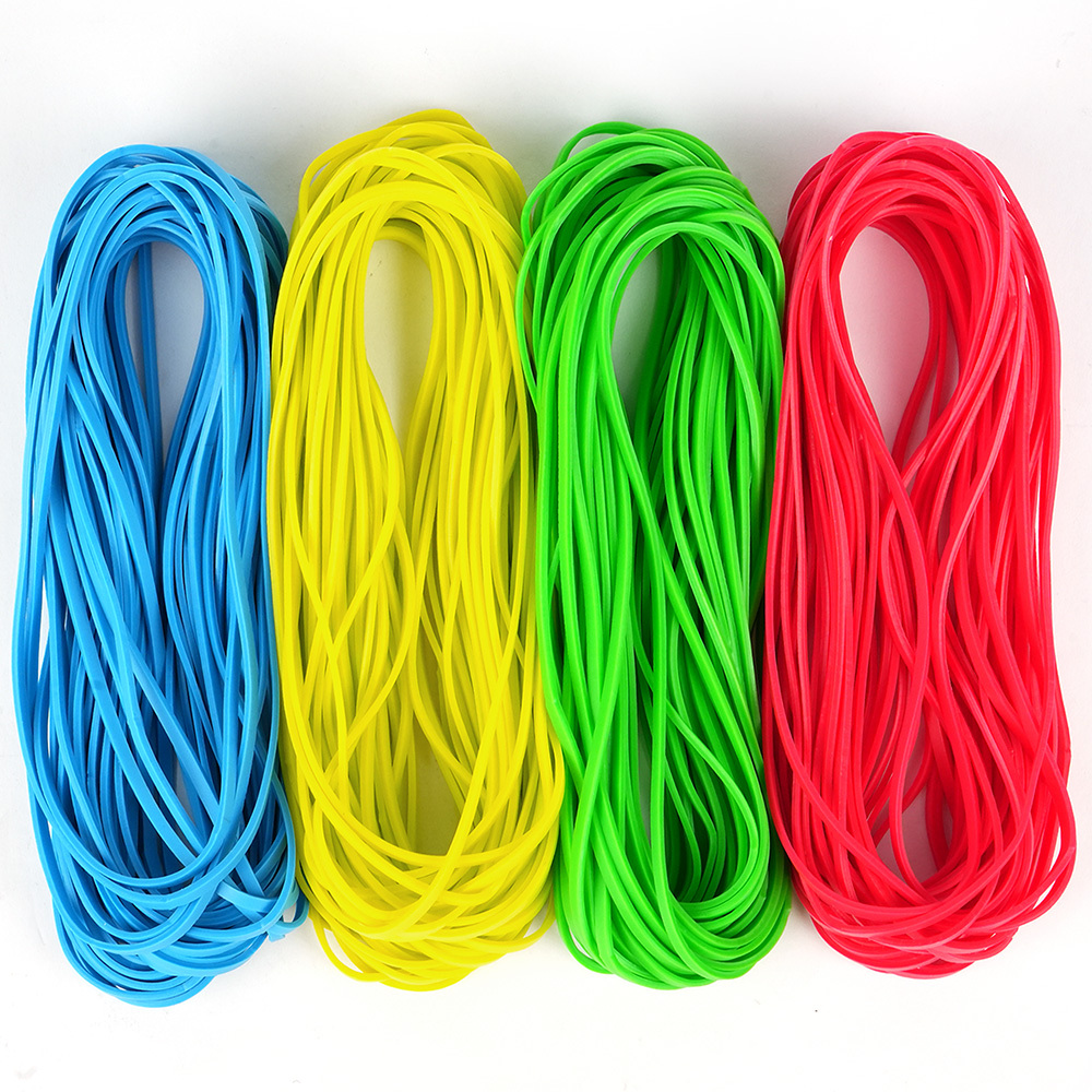 TEMU Large Rubber Bands, 170 Pcs Big Rubber Bands, Assorted Color, Size 117b 71/8 Heavy Duty Long Rubber Bands For Trash Can File Folders Office