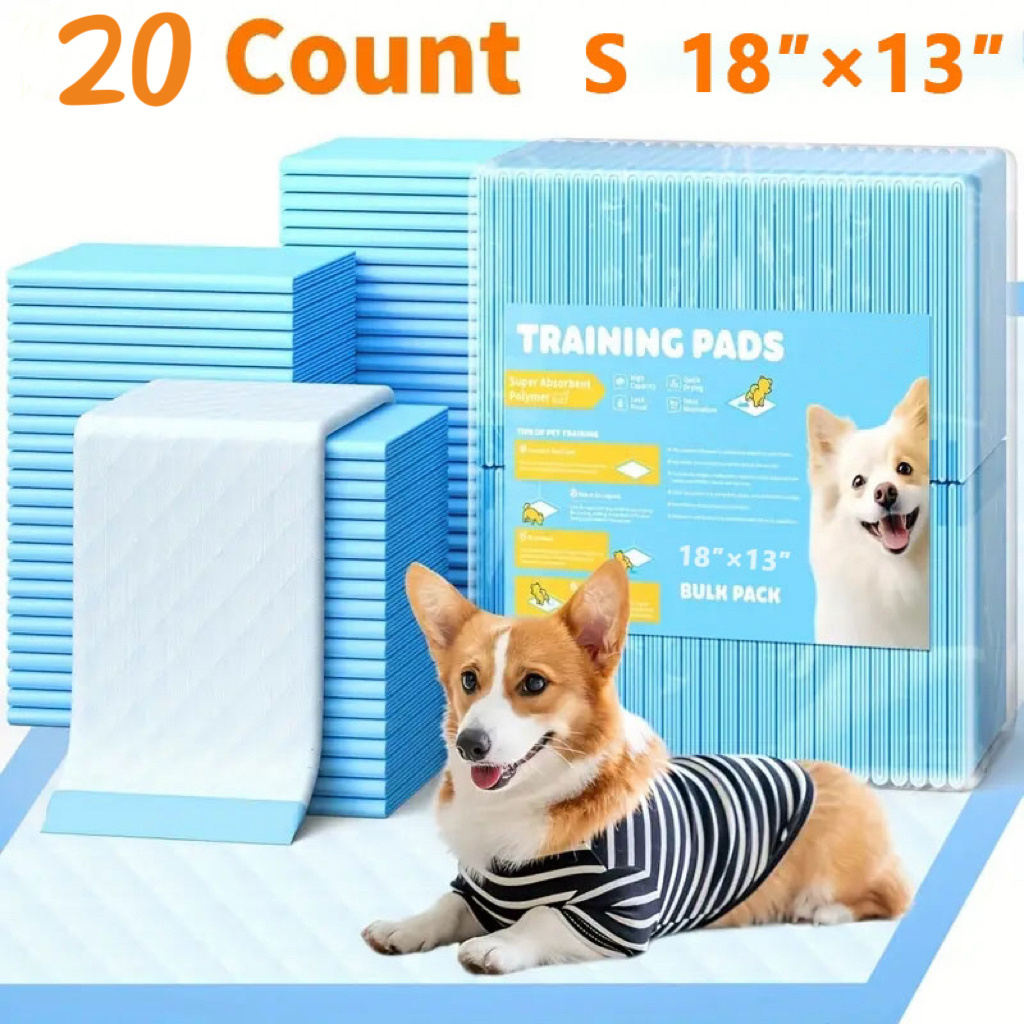 super absorbent dog disposable diaper mats thick deodorant puppy urine pad dog toilet mat for potty training for puppies dogs suitable for home outdoor use great gift for dog owners six layer thickened training mat   from the united states