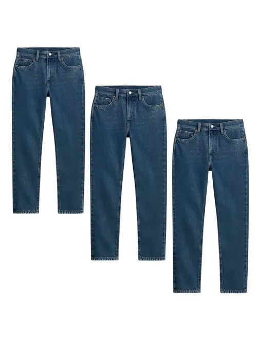 mens 3 pack denim jeans