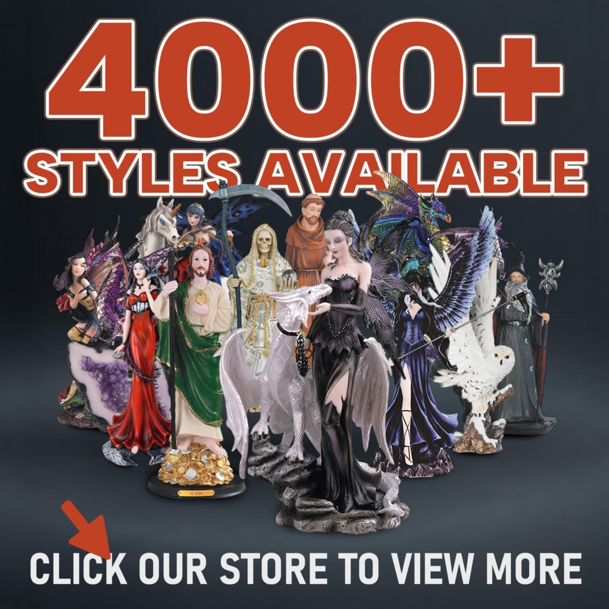 dragon statues sold on Temu United States