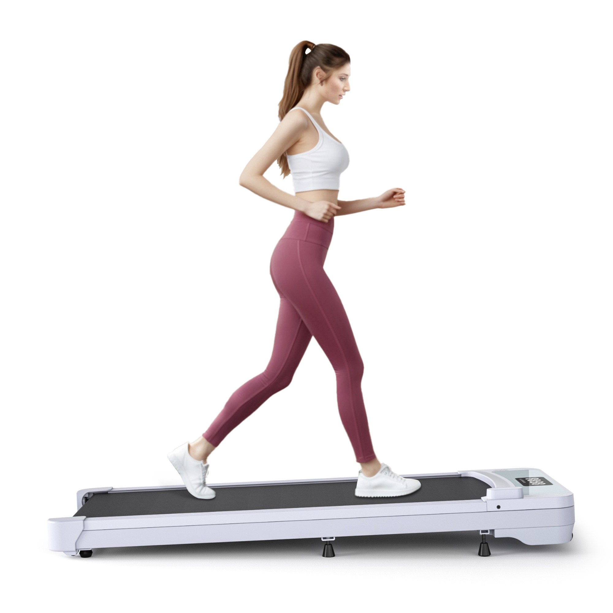 Treadmills, 3 in 1 Portable Treadmill and Walking Pad, with Incline for Home/Office, Remote Control and LED Display