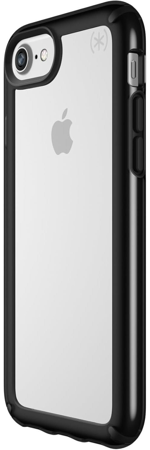 Genuine Speck Presidio Case for Apple iPhone 8/7/6s/SE (2020) | Color: Clear & Black