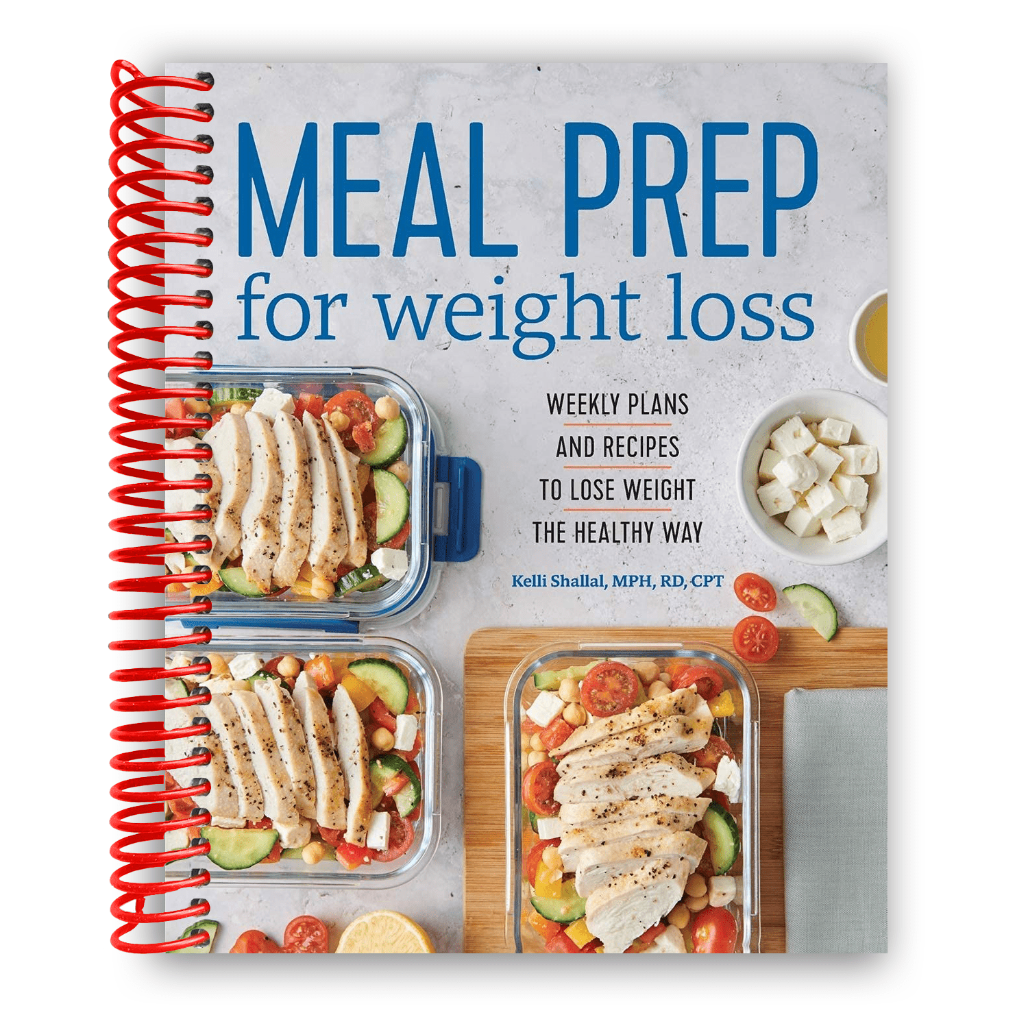 TEMU Meal Prep For Weight Loss: Weekly Plans And Recipes To Lose Weight The Healthy Way (spiral Bound)