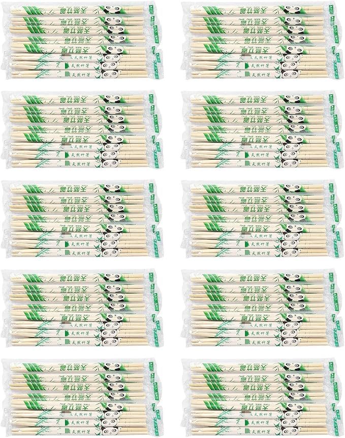 smooth bamboo chopsticks individually packaged disposable tableware suitable for parties personal set meals in takeout restaurants and most suitable for sushi and asian dishes Product details 2