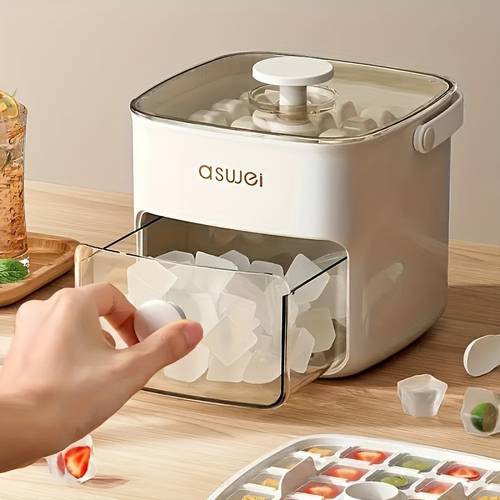 a countertop ice maker 48pcs of ice double layer design food grade safety suitable for home office outdoors a have tool for the kitchen
