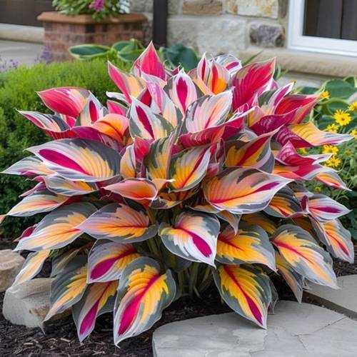 day and night hosta planting garden decoration outdoor flowers plants fruits and vegetables planting suitable for plant lovers as a