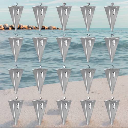 pyramid sinkers fishing weights sinkers saltwater surf fishing weights tackle 1oz 2oz 3oz 4oz 5oz 6oz 8oz 10oz