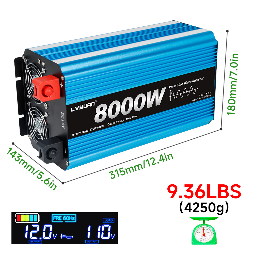 power inverter sold on Temu United States