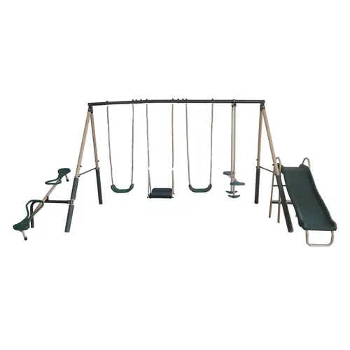 Glider Ropes Course outdoor play equipment sold on Temu United States