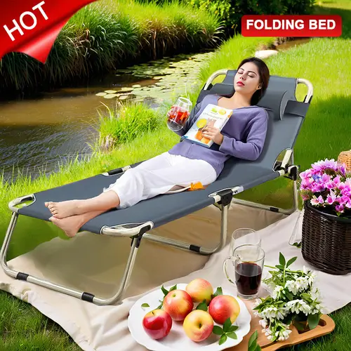 zero gravity recliner 1 piece portable folding recliner beach outdoor chair with cup holder tray and adjustable pillow suitable for swimming pool backyard lawn