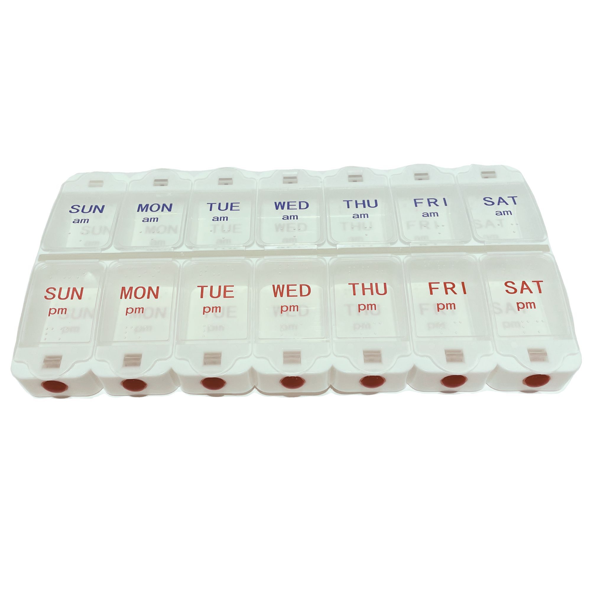 TEMU Weekly Pill Organizer - Arthritis Friendly -