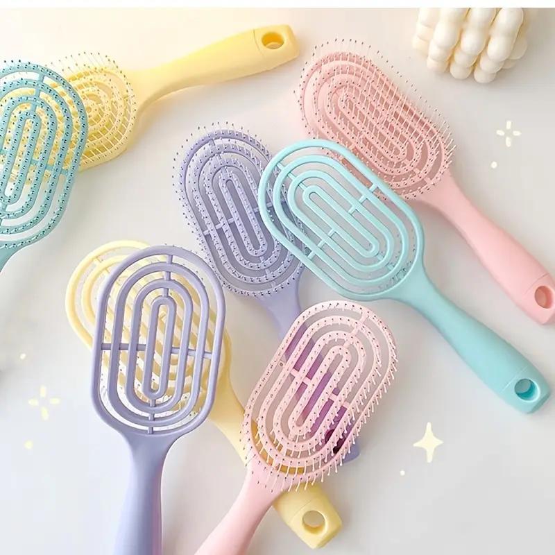 TEMU Hair Brush, Detangling Brush For Curly And Straight Hair, Detangle Brush, Wet Or Dry Hair Brush, Hair Brush For All Hair Types