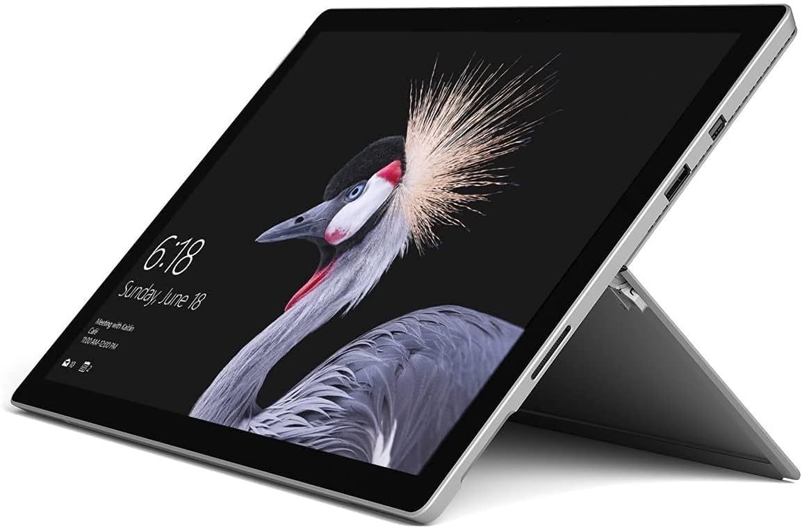 Microsoft Surface Pro 5 Intel Core i5-7300U 2.60GHz 4GB RAM 128GB SSD Silver Windows 10