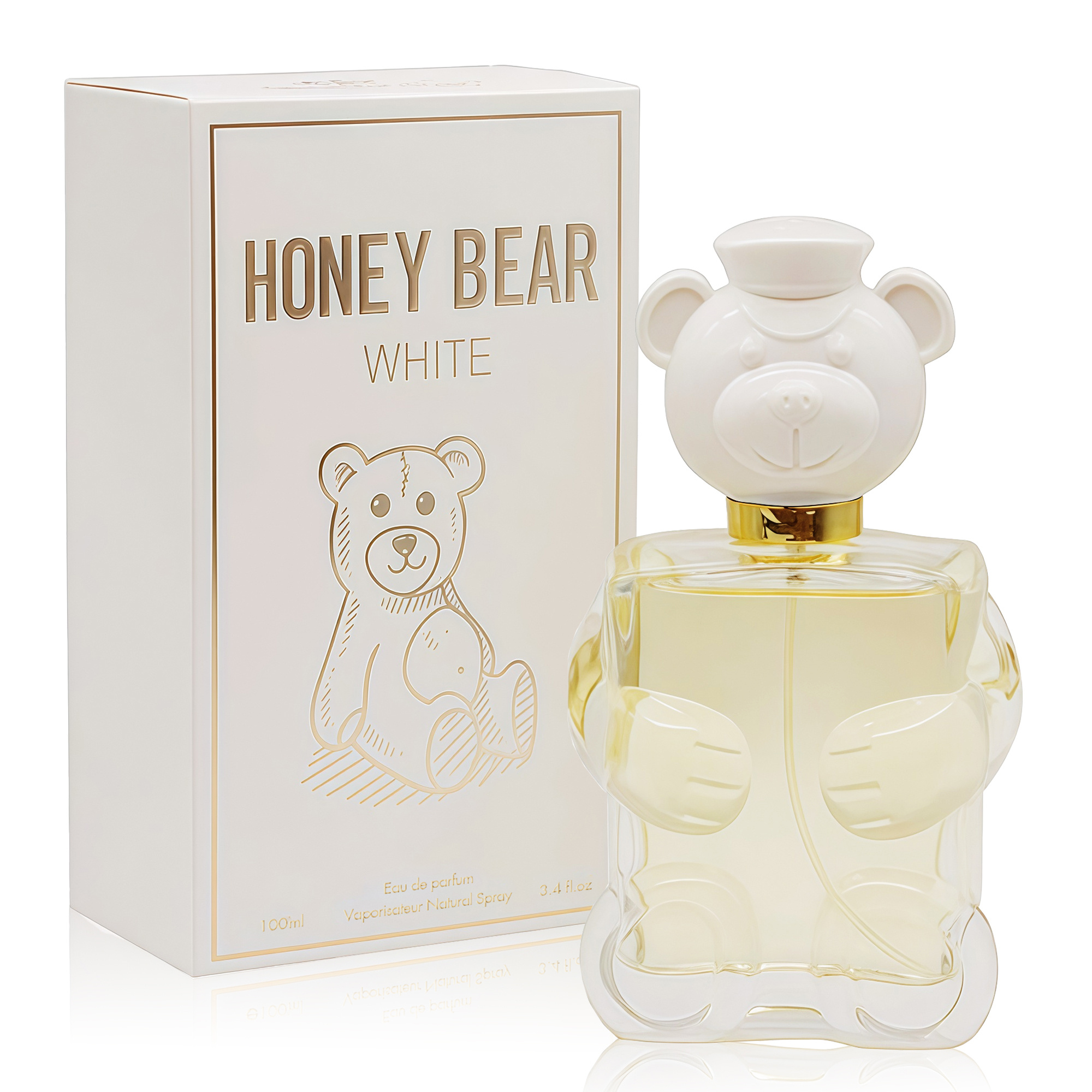 TEMU Honey Bear White Edp - 100ml Fresh & Floral Women's Fragrance Dose Of .